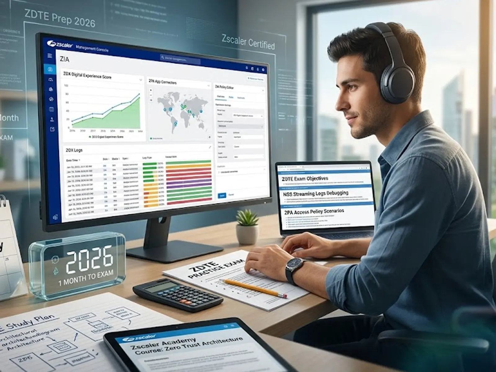 ZDTE exam questions and Zscaler certification preparation guide